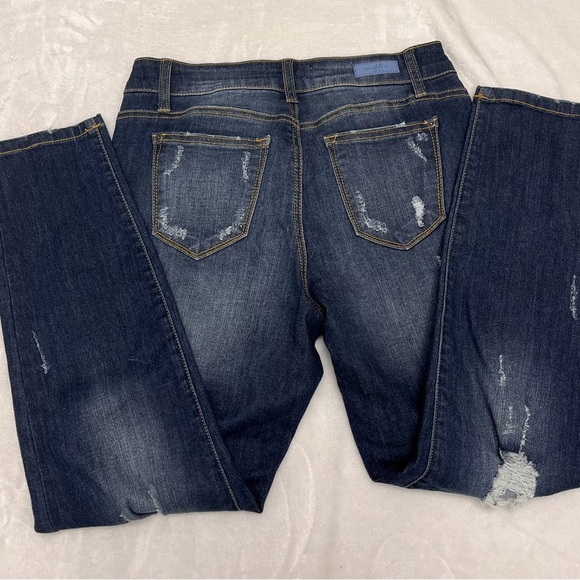 Judy Blue Denim Arts Co Jeans Straight Leg Distressed stretch 9/29 - Picture 5 of 12